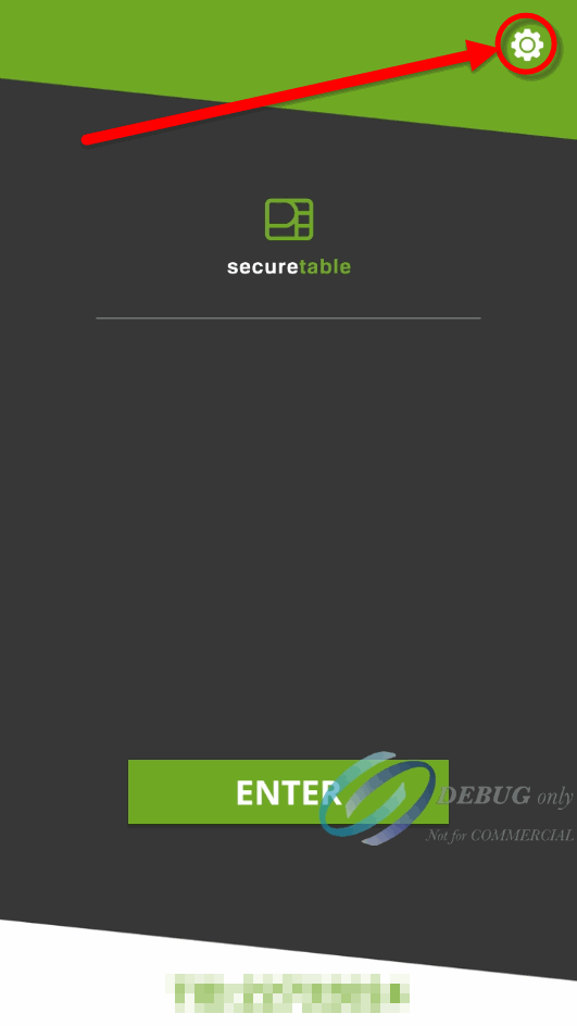 Homescreen - Highlight Cog Wheel
